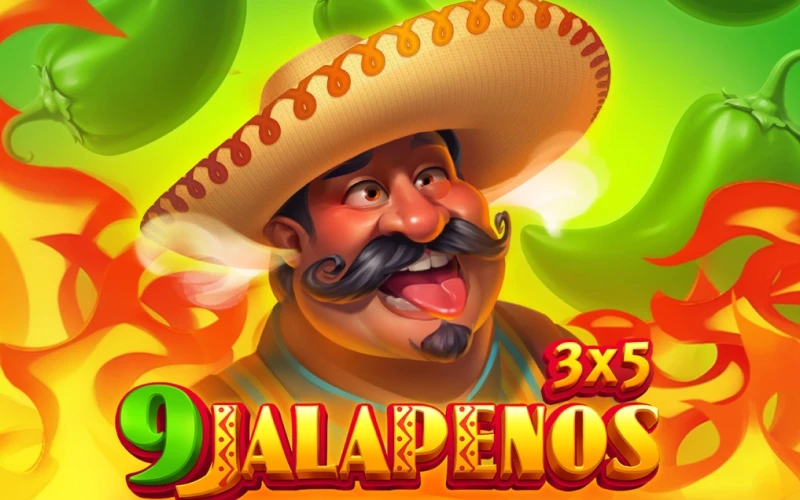 Visit the games section on the 1win online casino website and choose 9 Jalapeños.