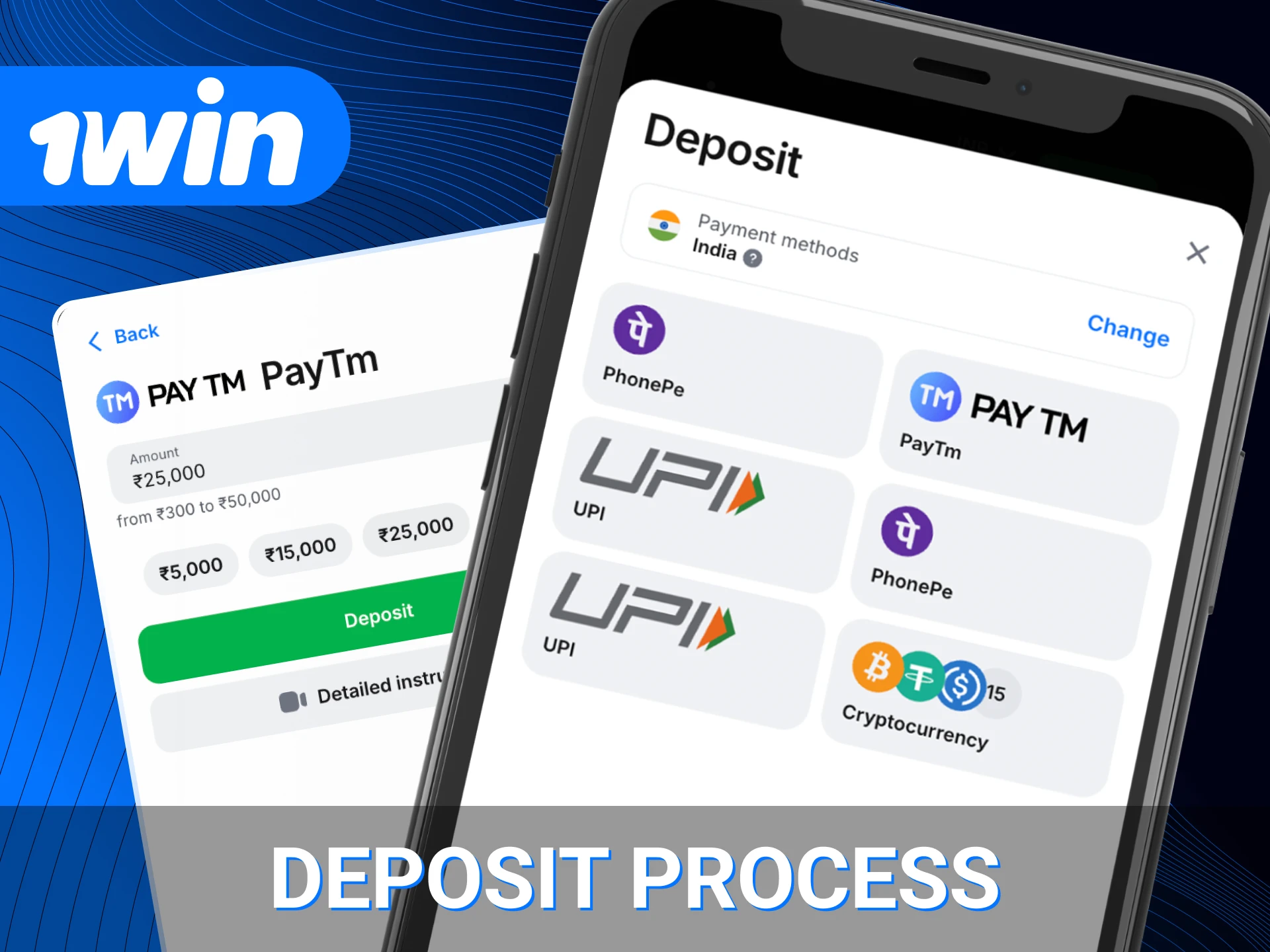 Learn how to withdraw and make a deposit in the 1win online casino app.