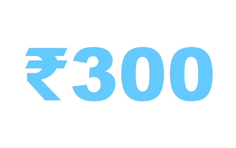 Deposit from INR 300 on 1win.
