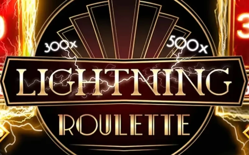 Lightning Roulette is available at 1win online casino.
