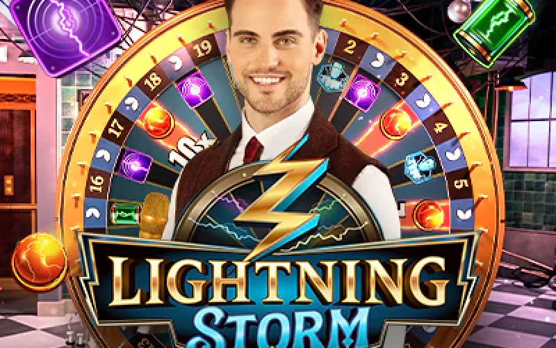 Don't waste time! Play Lightning Storm at 1win online casino.