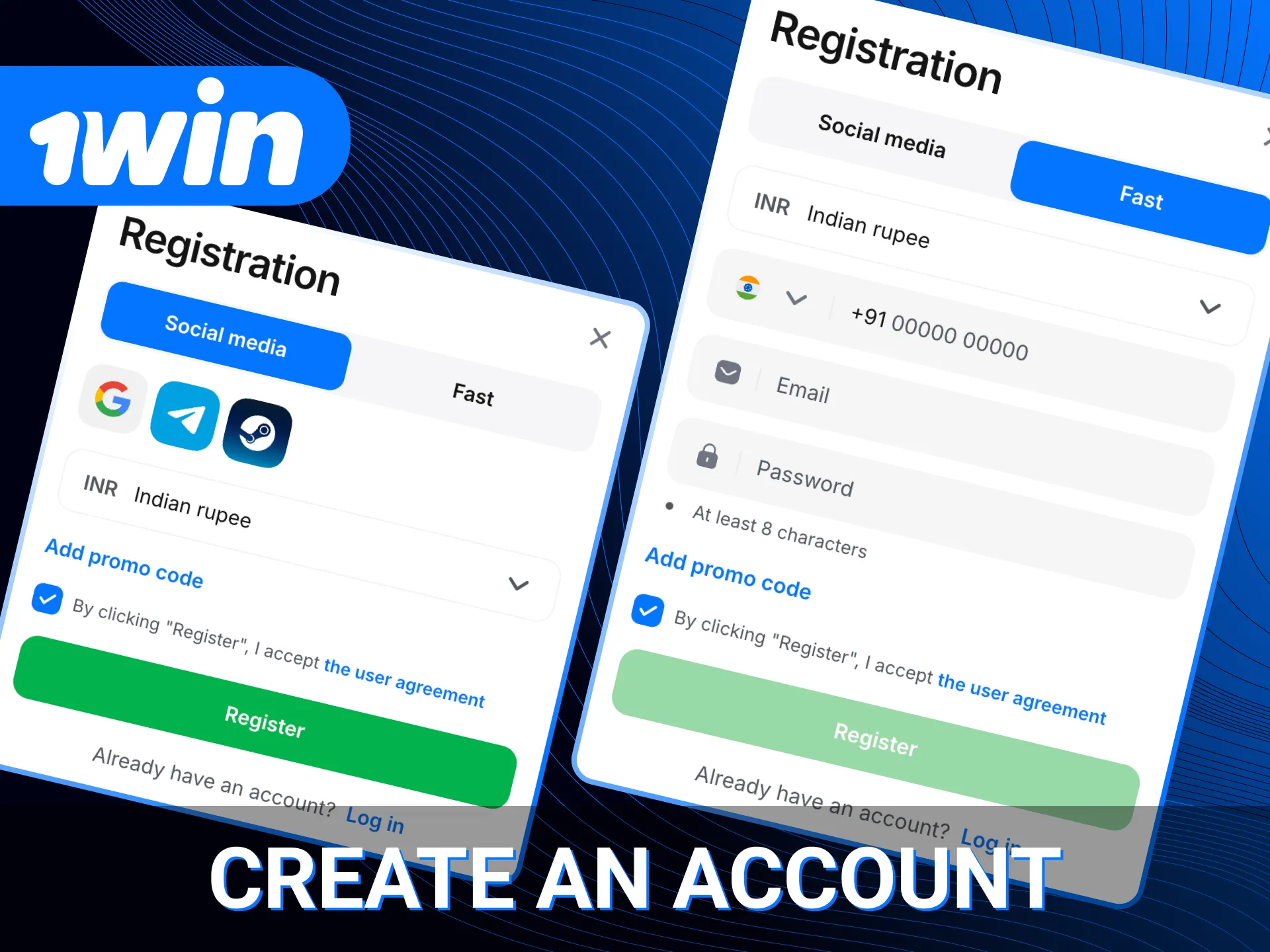 Learn how to create a new account at 1win online casino in just a few steps.